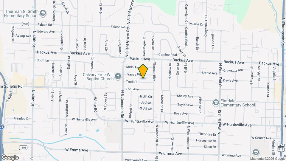 2502 Trudi Pl Map and Location Details