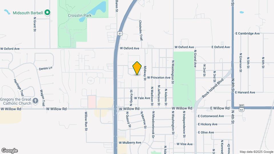 709 Redbud Dr Map and Location Details