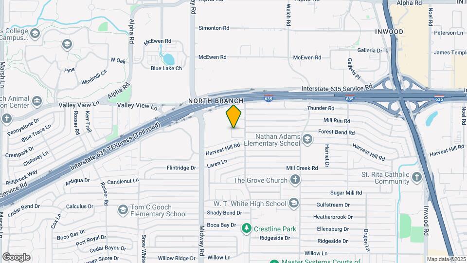 4304 Forest Bend Rd Map and Location Details