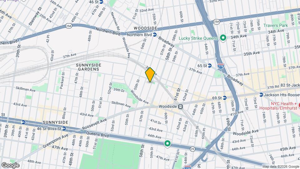 39-14-55 57th St Mapa y Detalles de la Ubicación