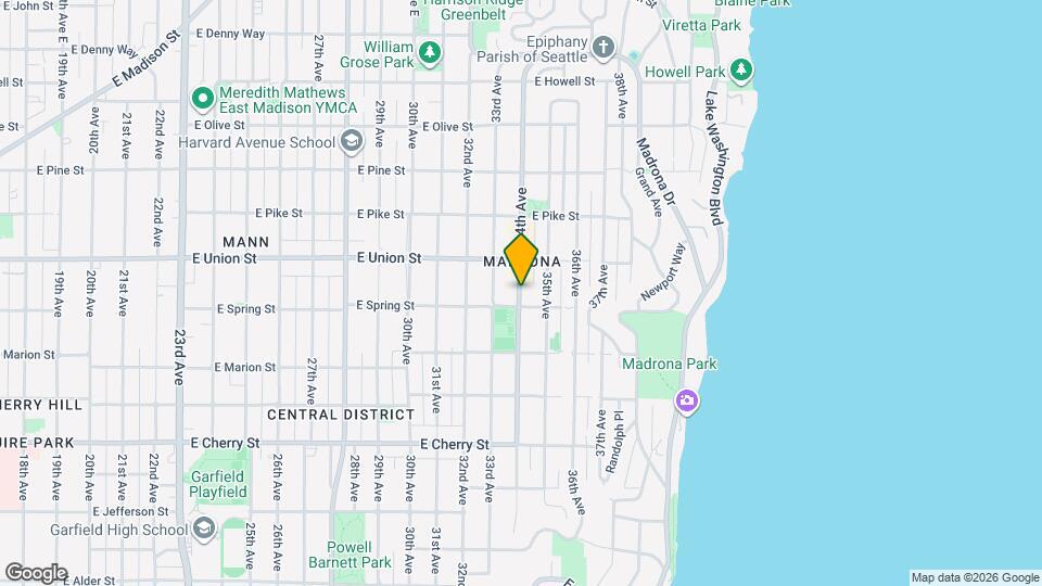 1110 A 34th Ave Map and Location Details