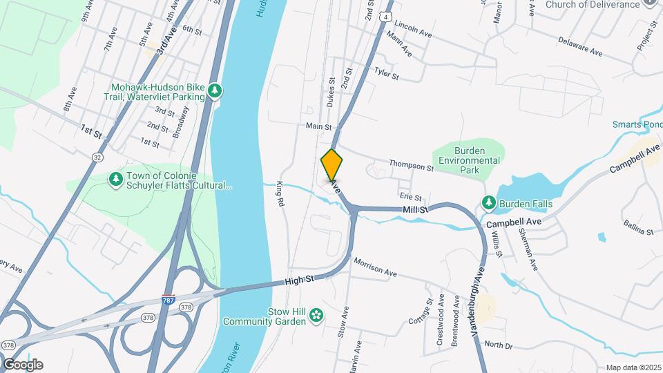 737 Burden Ave Map and Location Details