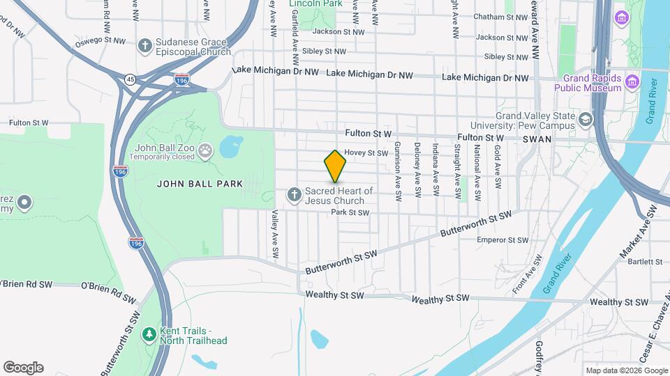 1101 Dayton St SW Map and Location Details