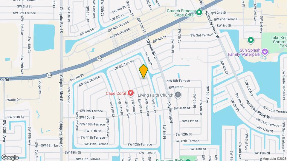 633 SW 9th Ave Map and Location Details