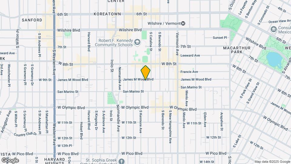 904 S Kenmore Ave Map and Location Details
