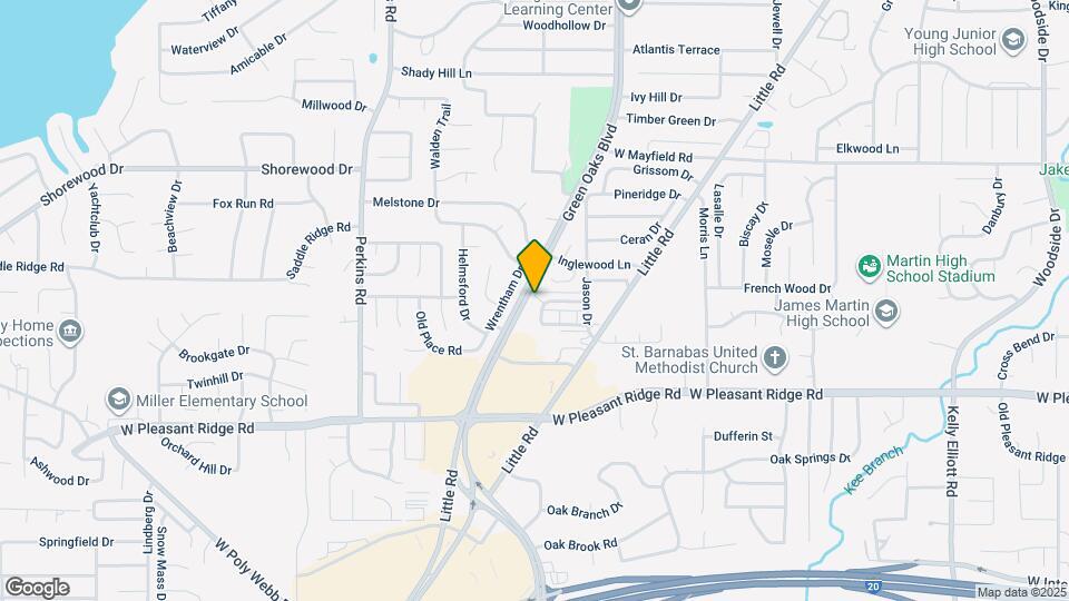 5633 Hearthwood Ct Map and Location Details