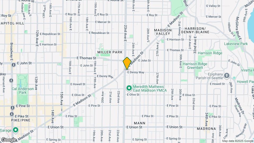 Hamilton- Your Bright, Modern City Home! Map and Location Details