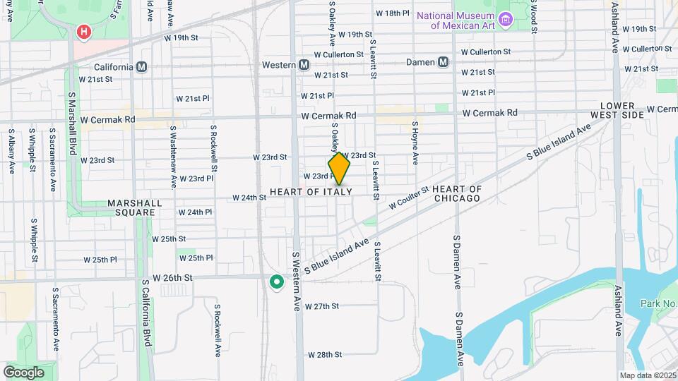 2256 W 24th St Map and Location Details