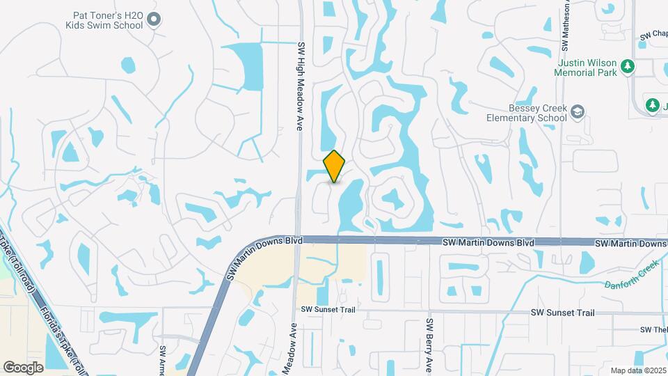 2406 SW Danbury Ln Map and Location Details