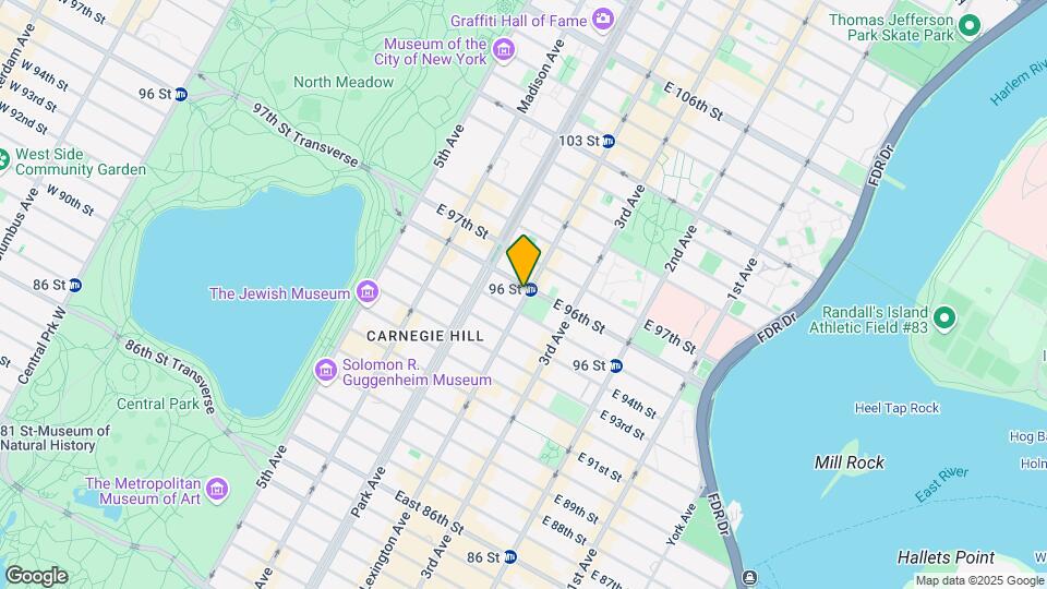 1486 Lexington Ave Map and Location Details