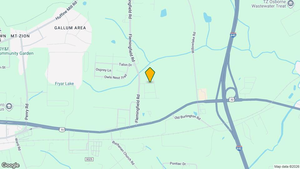 3818 Biddle St Map and Location Details