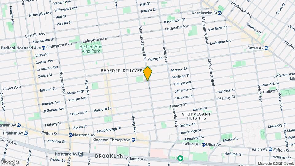 330 Marcus Garvey Blvd Map and Location Details