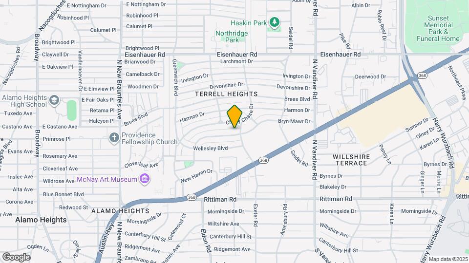 185 Bryn Mawr Dr Map and Location Details