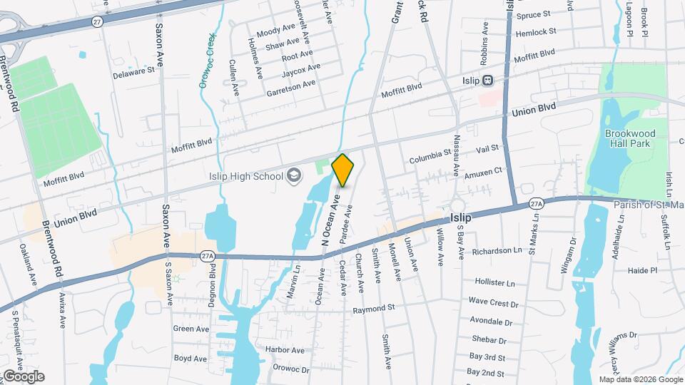 65 N Ocean Ave Map and Location Details