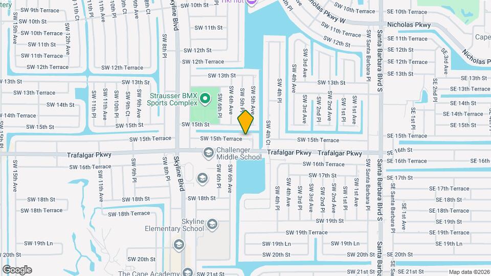 505 SW 15th Ter Map and Location Details