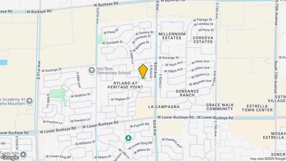 2224 S 83rd Ln Map and Location Details