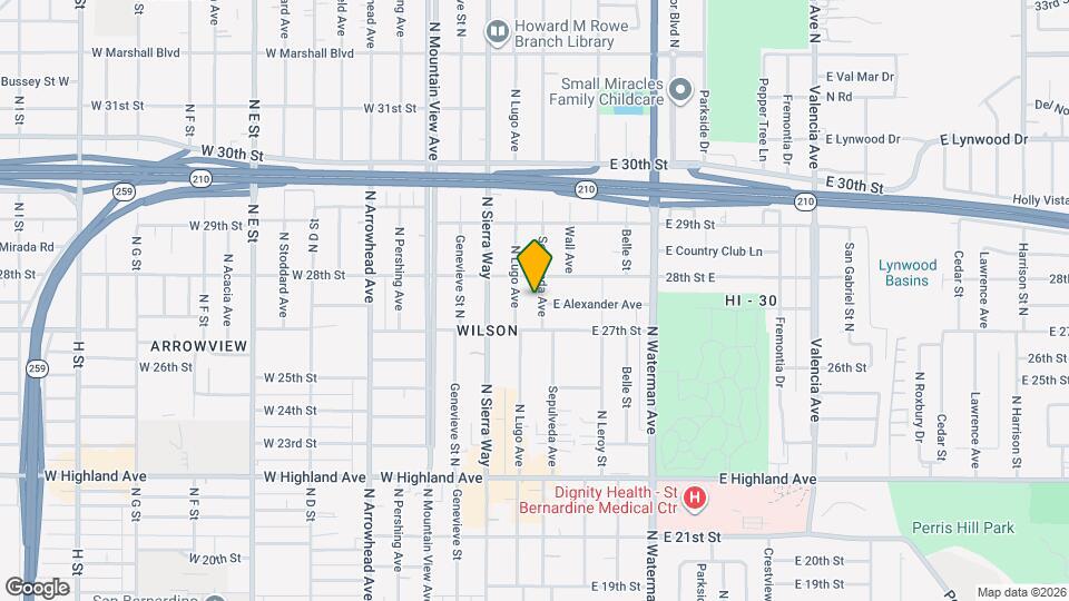 2760 Sepulveda Ave Mapa y Detalles de la Ubicación