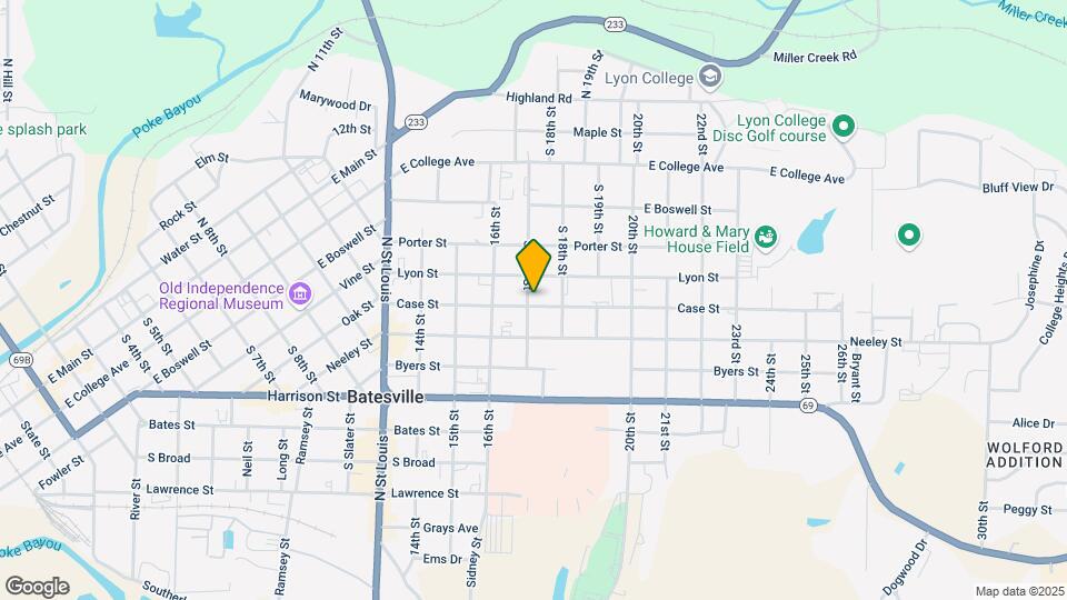 695 S 17th St Map and Location Details