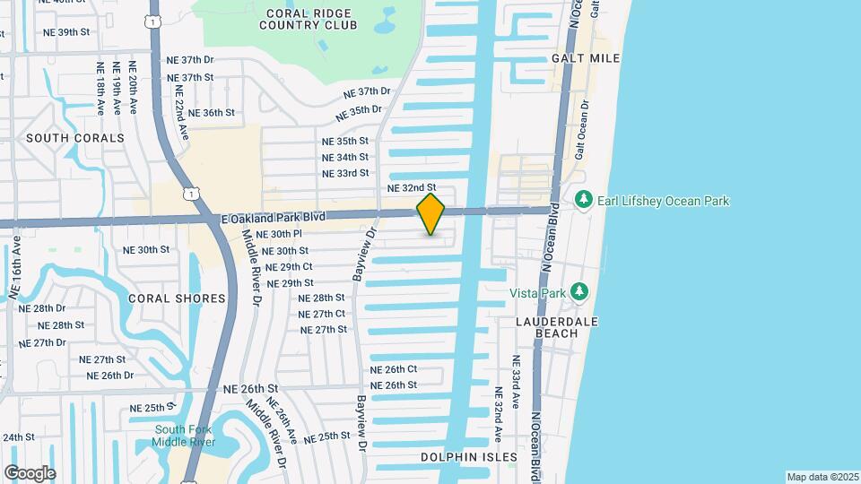 2855 NE 30th St Map and Location Details