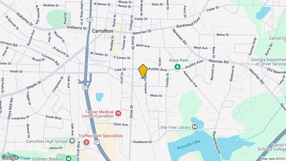123 Clifton Terrace Map and Location Details