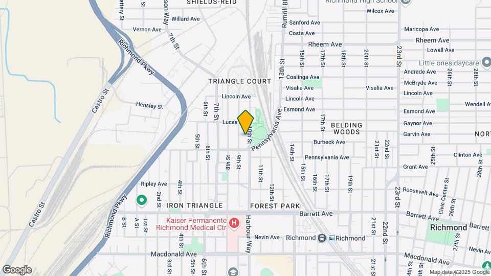 721 10th St Map and Location Details
