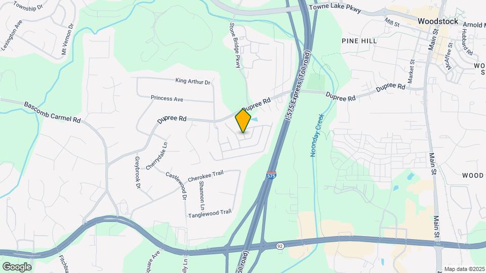 417 Falling Water Ave Map and Location Details