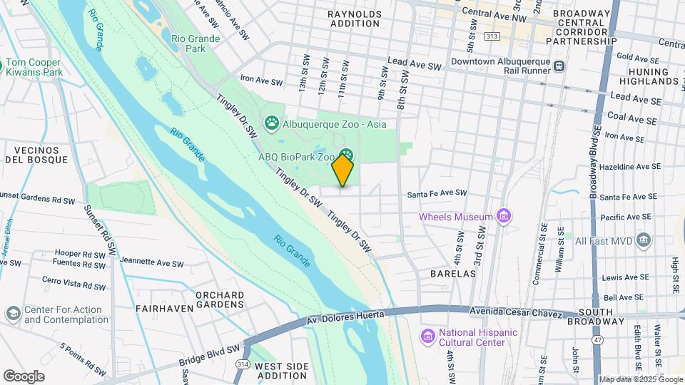 1023 1/2 Santa Fe Ave SW Map and Location Details