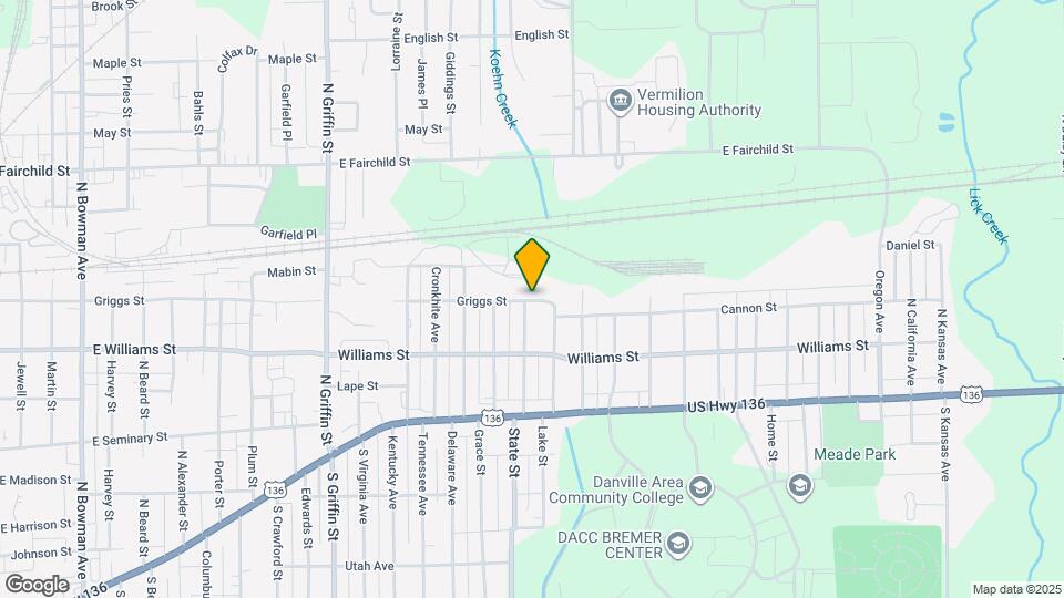 1905 Griggs St Map and Location Details