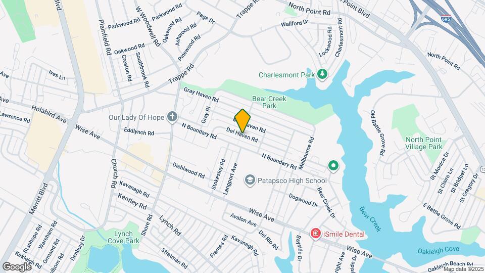 8101 Del Haven Rd Mapa y Detalles de la Ubicación