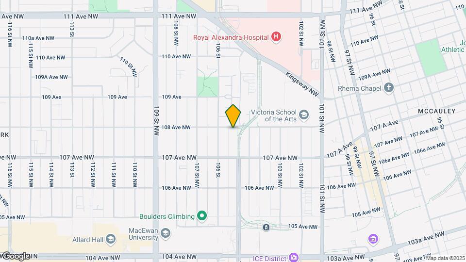 10740 105th St NW Map and Location Details