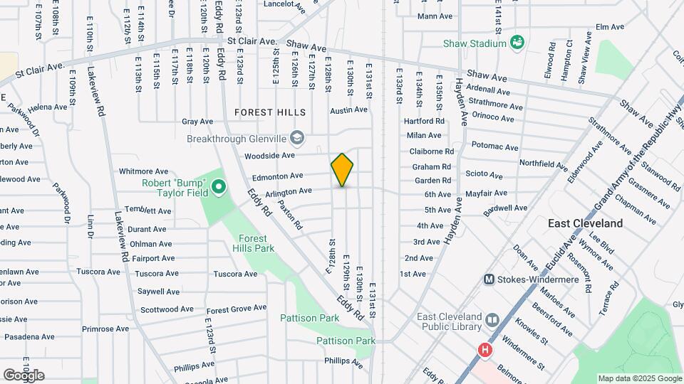 12814 Arlington Ave Map and Location Details