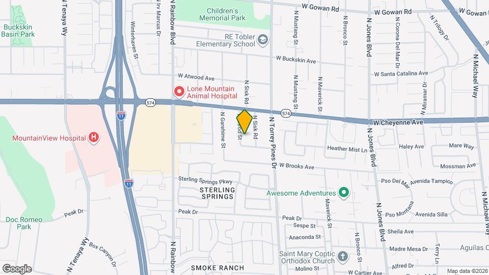 3080 Ramrod St Map and Location Details