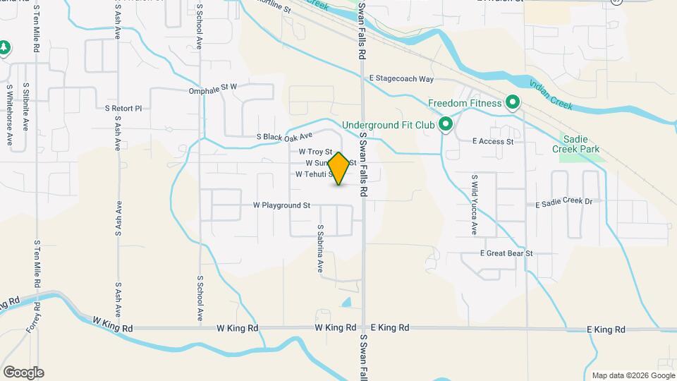 899 S Swan Falls Rd Map and Location Details