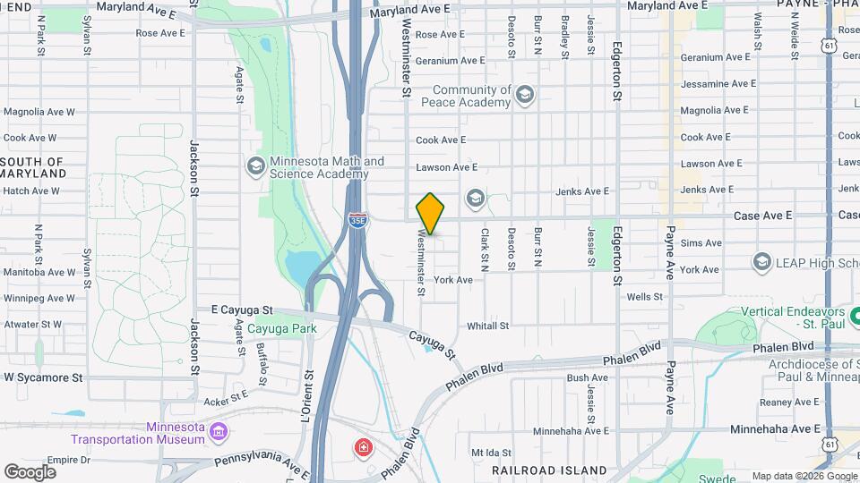 936 Westminster St Map and Location Details