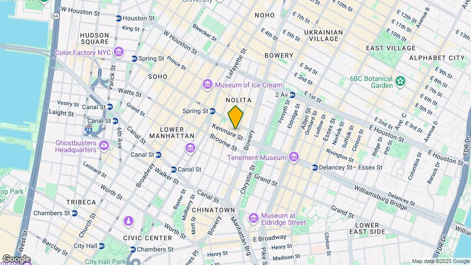 165 Elizabeth St, Unit 4R Map and Location Details