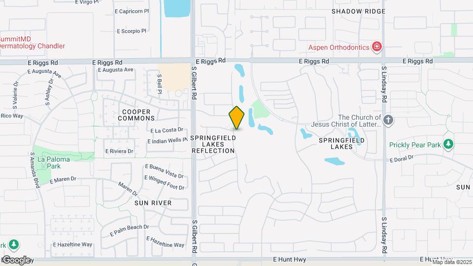 6321 S 4 Peaks Pl Map and Location Details