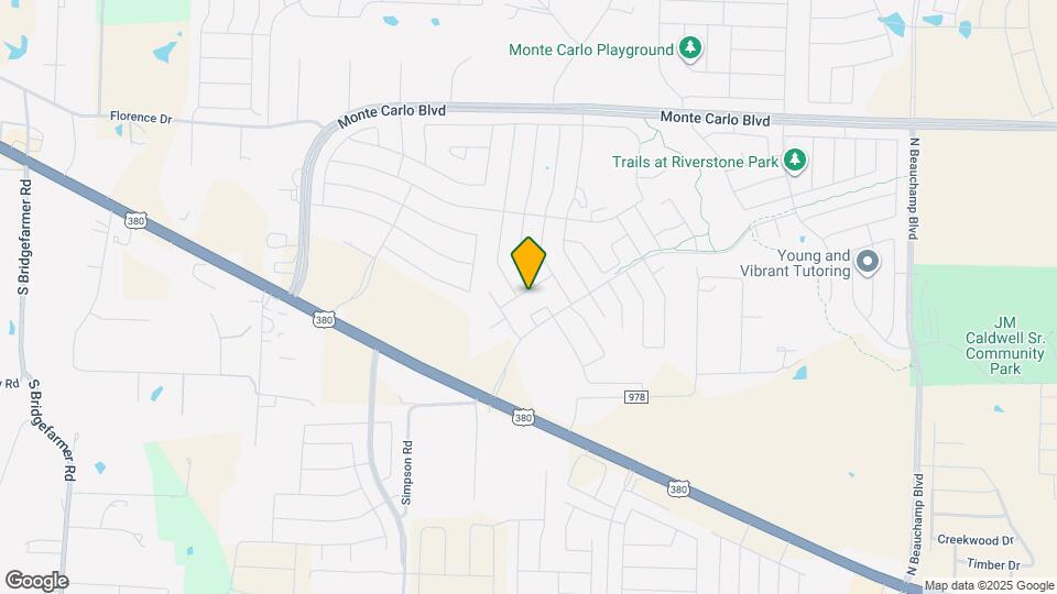 4017 Shady Meadow Ln Map and Location Details