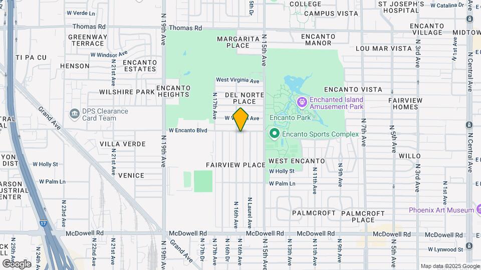 2253 N 16th Ave Map and Location Details