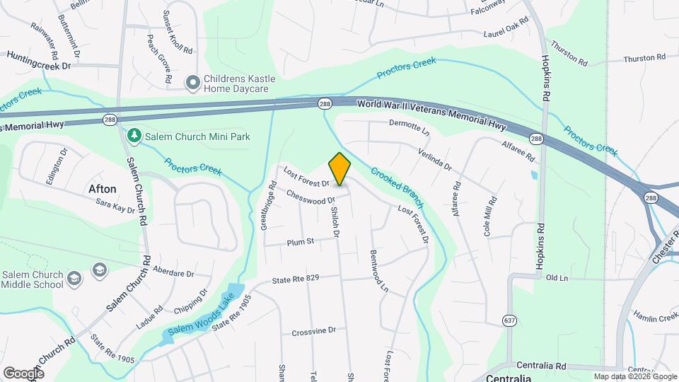 5106 Chesswood Dr Map and Location Details