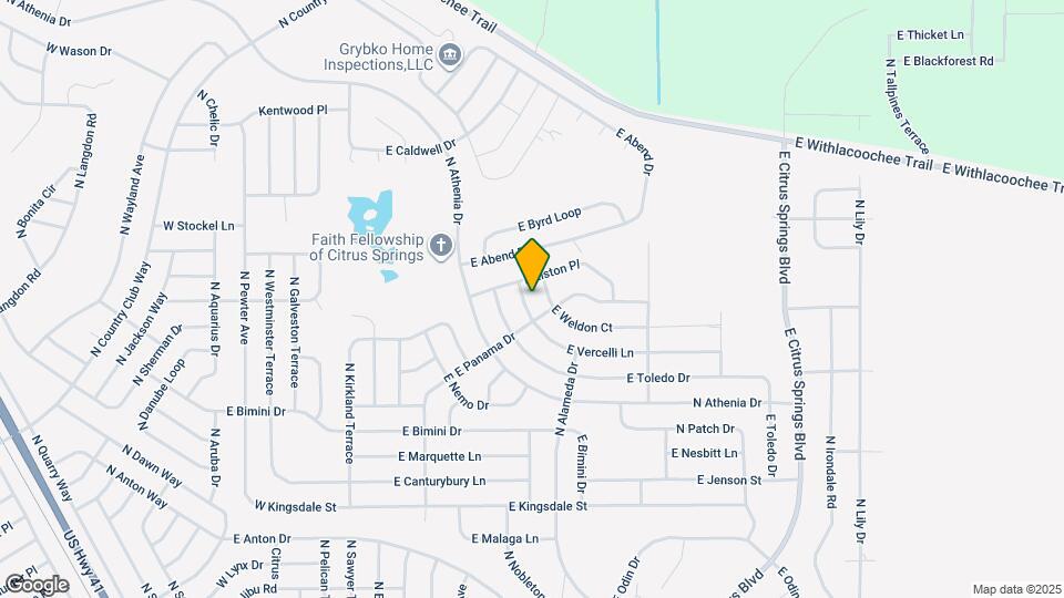 661 E Vercelli Ln Map and Location Details