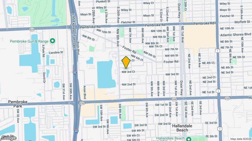 724 NW 3rd Ct Map and Location Details