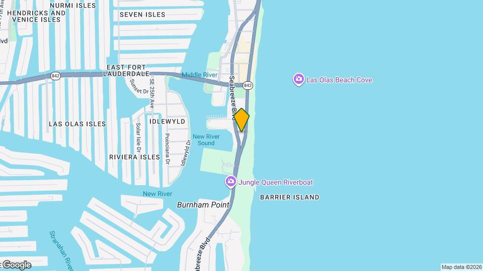 545 S Fort Lauderdale Beach Blvd Map and Location Details