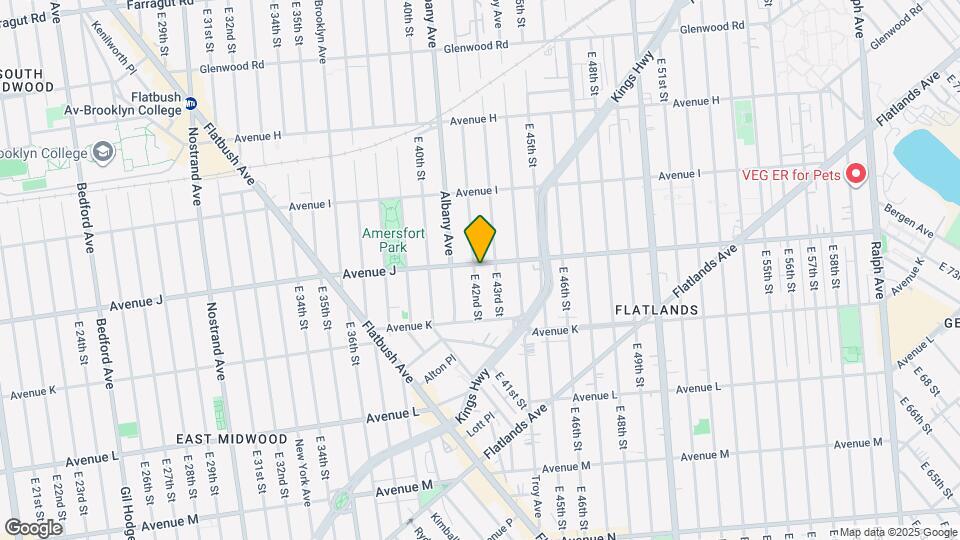 4204 Avenue J Map and Location Details