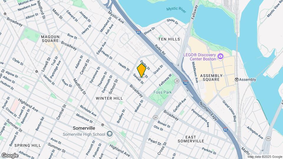 11 Sewall St, Unit 4 Map and Location Details