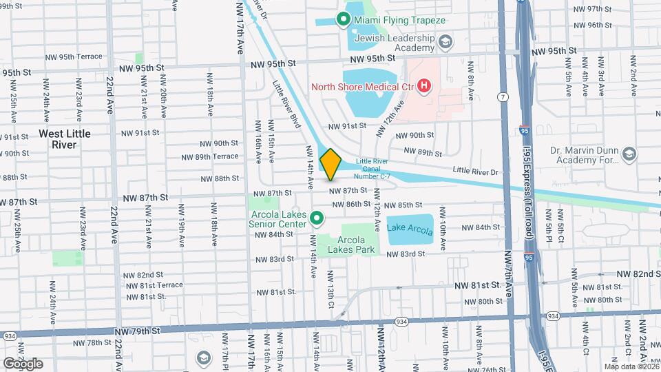 1331 NW 87th St, Unit UnitA Mapa y Detalles de la Ubicación