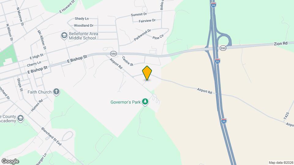 203 Governors Park Rd Map and Location Details