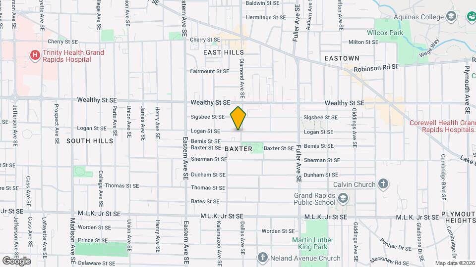 952 Logan St SE Mapa y Detalles de la Ubicación