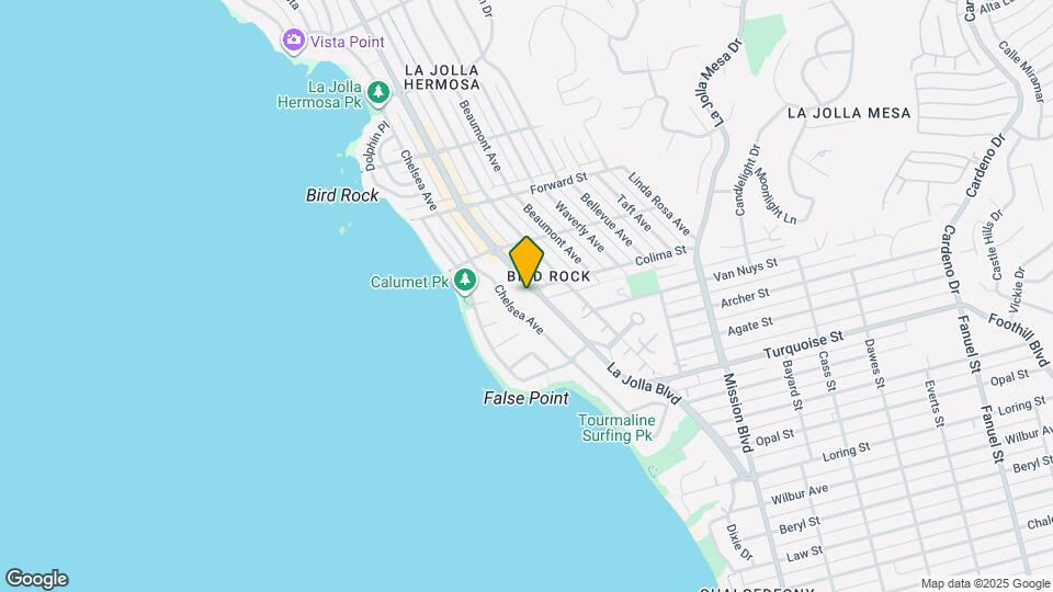 5420 La Jolla Blvd Map and Location Details