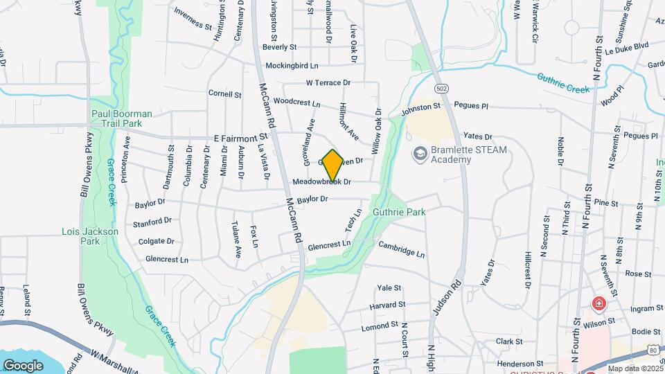 504 Meadowbrook Dr Map and Location Details