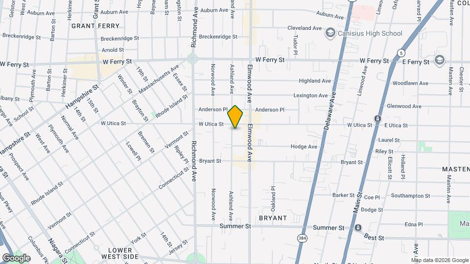 217 Ashland Ave, Unit 2 Mapa y Detalles de la Ubicación